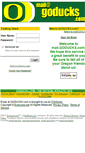 Mobile Screenshot of mail.goducks.com